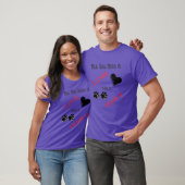 Liebe und Husky-Freund T-Shirt (Unisex)