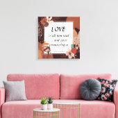 Liebe und Ihr Kosmetologe Boho Style Leinwanddruck (Insitu (Wohnzimmer))