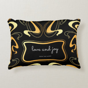 Liebe und Joy Throw Kissen