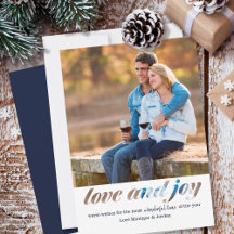 Liebe und Joy Typografy Montage Square Foto