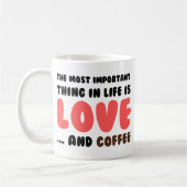 Liebe und Kaffee Kaffeetasse (Links)