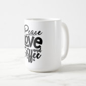 Liebe und Kaffee Kaffeetasse (VorderseiteRechts)