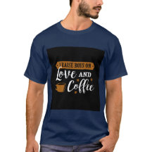 Liebe und Kaffee T - Shirt