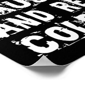 Liebe und Kaltbier Poster (Ecke)