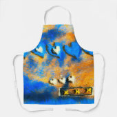 Liebe und Kisses Schürze (Vorderseite)