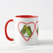 Liebe und Kisses Tasse (Links)