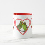 Liebe und Kisses Tasse (Zentrum)
