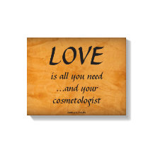 Liebe und Kosmetologe