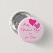 Liebe und Küsse Button (Vorne & Hinten)