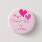 Liebe und Küsse Button (Vorderseite)