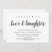 Liebe und Lachen, Party der Probe der Mäuse Einladung (Vorne/Hinten)