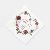 Liebe und Lachen Serviette (Ecke)