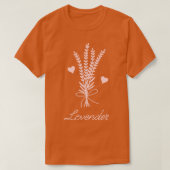 Liebe und Lavendel 3 T-Shirt (Design vorne)