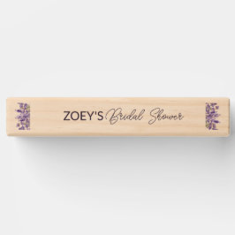 Liebe und Lavendel | Elegantes florales Brautparty