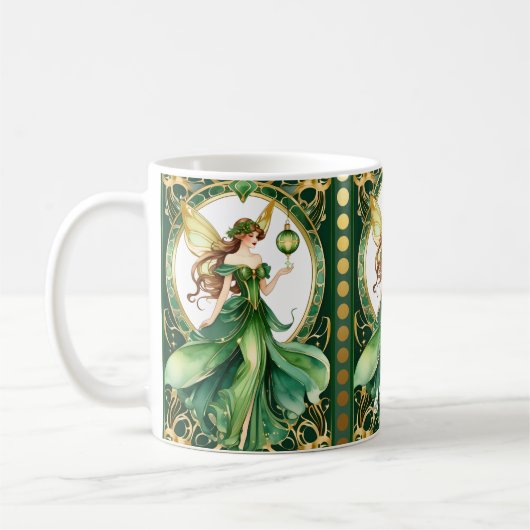 Liebe und leichte Fairy Kaffeetasse (Links)