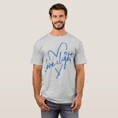 Liebe und leichte Hanukka T-Shirt (Vorne ganz)