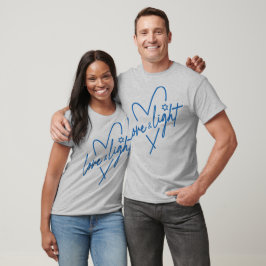 Liebe und leichte Hanukka T-Shirt