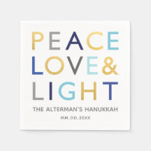 Liebe und leichte Typografie Hanukkah Holiday Gold