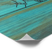 Liebe und leichter Yoga Poster (Ecke)