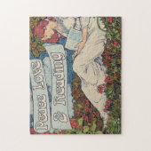 Liebe und Lesen Puzzle (Vertikal)