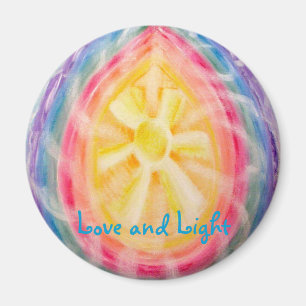 Liebe und Licht chakra Magnet 2