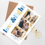 "Liebe und Licht" Galerie 3 Foto Hanukkah<br><div class="desc">Diese schönen Hanukkah Grußkarten sind vollständig anpassbar. Fügen Sie Ihr eigenes Foto und Ihre Nachricht für eine von einem freundlichen Design.</div>