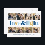 "Liebe und Licht" Galerie von 8 Fotos Hanukkah Feiertagspostkarte<br><div class="desc">Diese schönen Hanukkah Grußkarten sind vollständig anpassbar. Fügen Sie Ihr eigenes Foto und Ihre Nachricht für eine von einem freundlichen Design.</div>