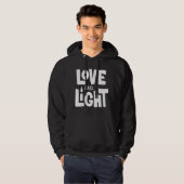 Liebe und Licht Hanukka Hoodie (Vorne ganz)