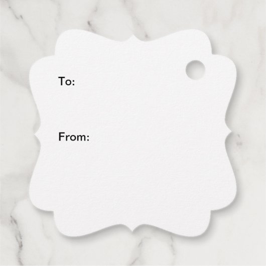 Liebe und Licht - Kinder Kunst für das CHOC Geschenkanhänger (Rückseite)