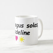 Liebe und Licht, Madeline Kaffeetasse (VorderseiteRechts)