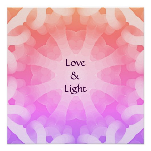 Liebe und Licht Poster (Vorderseite)
