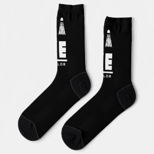 Liebe und Live Badminton Sports Fan Individuelle N Socken
