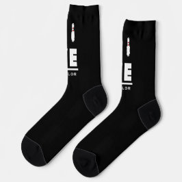 Liebe und Live Tenpin Bowling Bowler Sports Fan Socken
