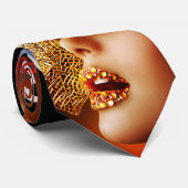 LIEBE und LUXUS von PEAF DOVE© Krawatte (Gerollt)