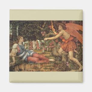 Liebe und Maiden von John Stanhope Magnet