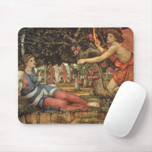 Liebe und Maiden von John Stanhope Mousepad (Mit Mouse)