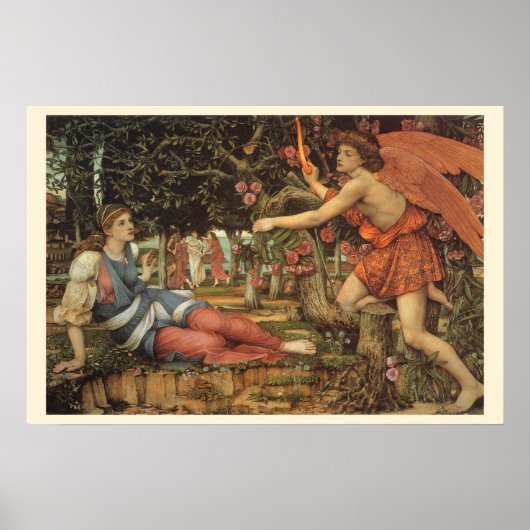 Liebe und Maiden von John Stanhope Poster (Vorne)