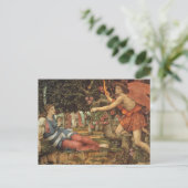 Liebe und Maiden von John Stanhope Postkarte (Stehend Vorderseite)