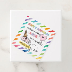 Liebe und Meltdown Geburtstag ADHD Neurodiverser Geschenkanhänger