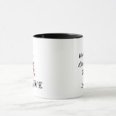 Liebe und Monument personalisierte Tasse (Zentrum)