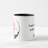 Liebe und Monument Personalisierter Becher Tasse (Zentrum)