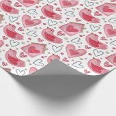 Liebe und Natur Geschenkpapier (Ecke)