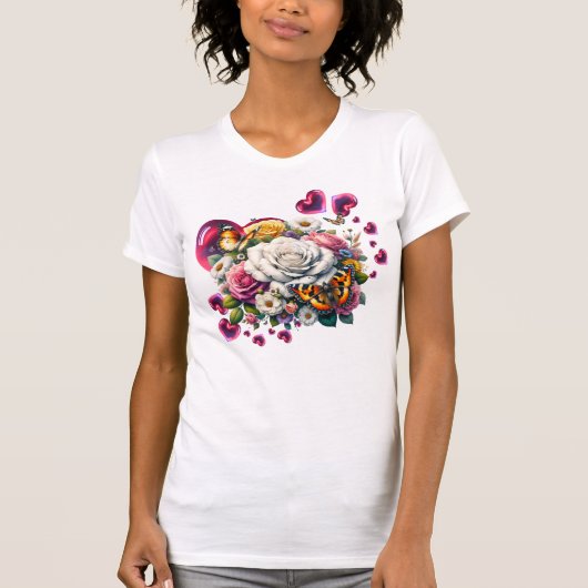 Liebe und Natur T-Shirt (Vorderseite)