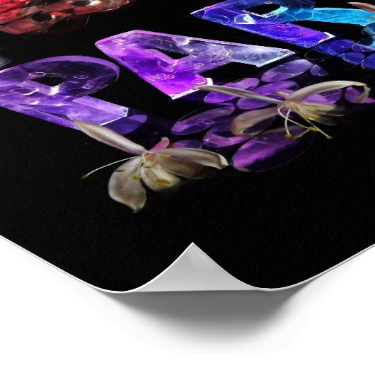 Liebe und Party Poster (Ecke)