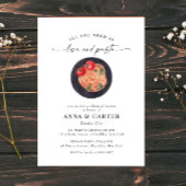 Liebe und Pasta Probe Abendessen Einladung