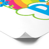 Liebe und Peace Baby Poster (Ecke)