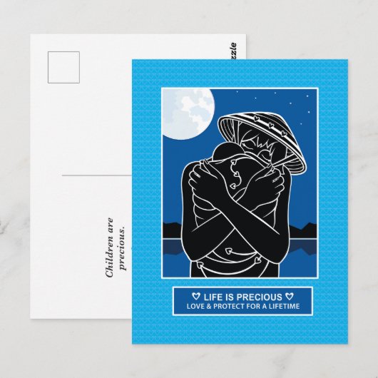 Liebe und Protect 4_ Postkarte (Vorne/Hinten)