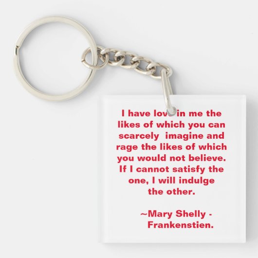 Liebe und Rating Schlüsselanhänger (Vorderseite)