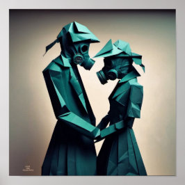 LIEBE UND RESISTENZ Origami 2 Poster