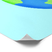 Liebe und Rett der Earth Forever Environment Art Poster (Ecke)